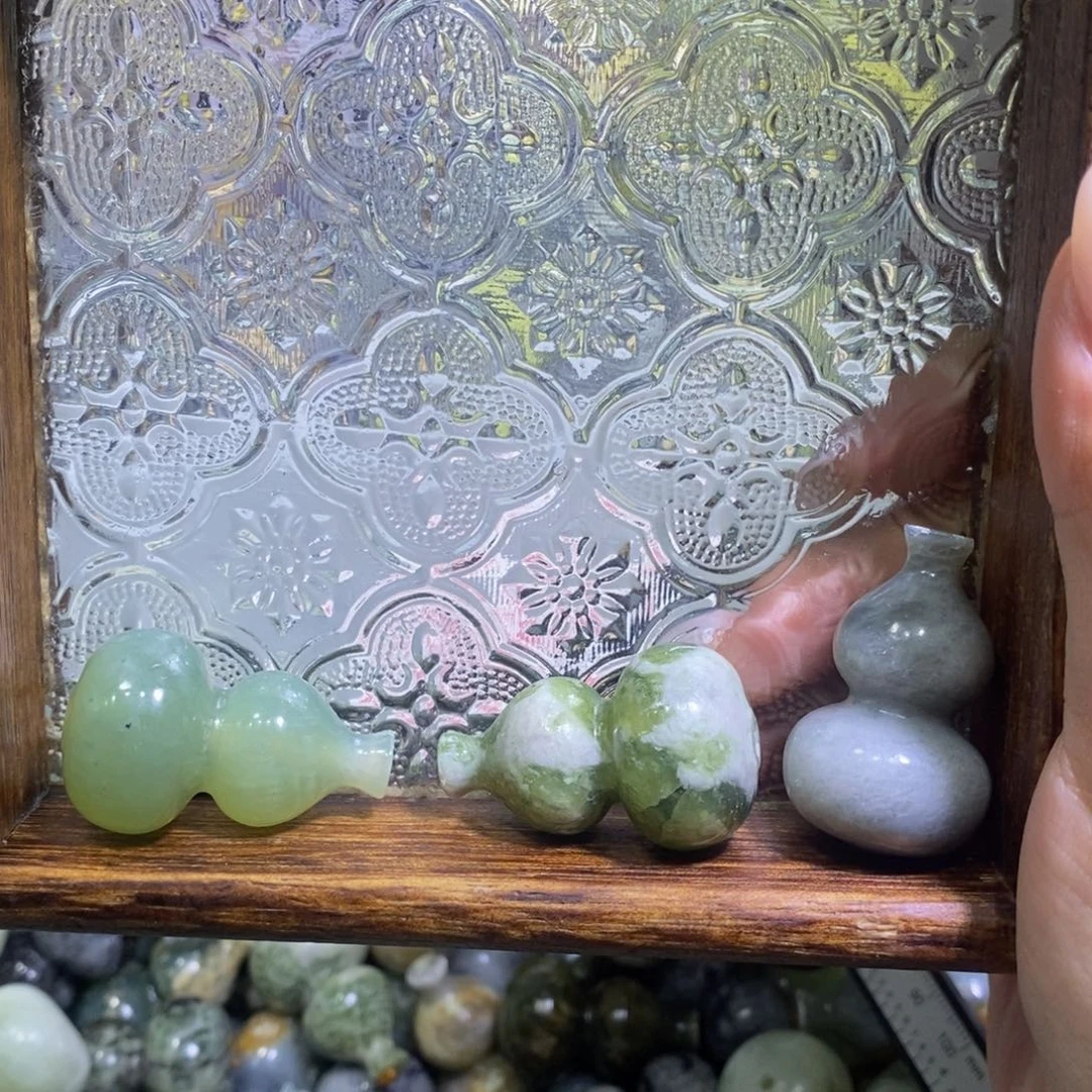 合金蛇纹石玉颈饰249