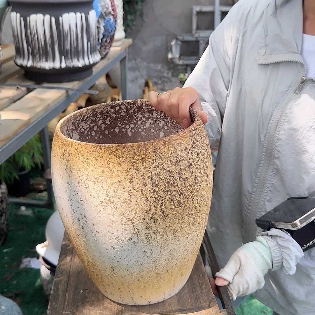 紫砂花盆王嫂花盆0625-683高28口20