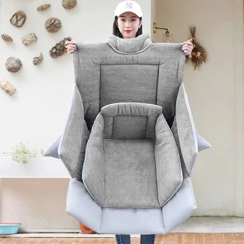 乌鲁木齐发货电动车挡风被冬季加绒加厚款双层内搭小被保暖防水防