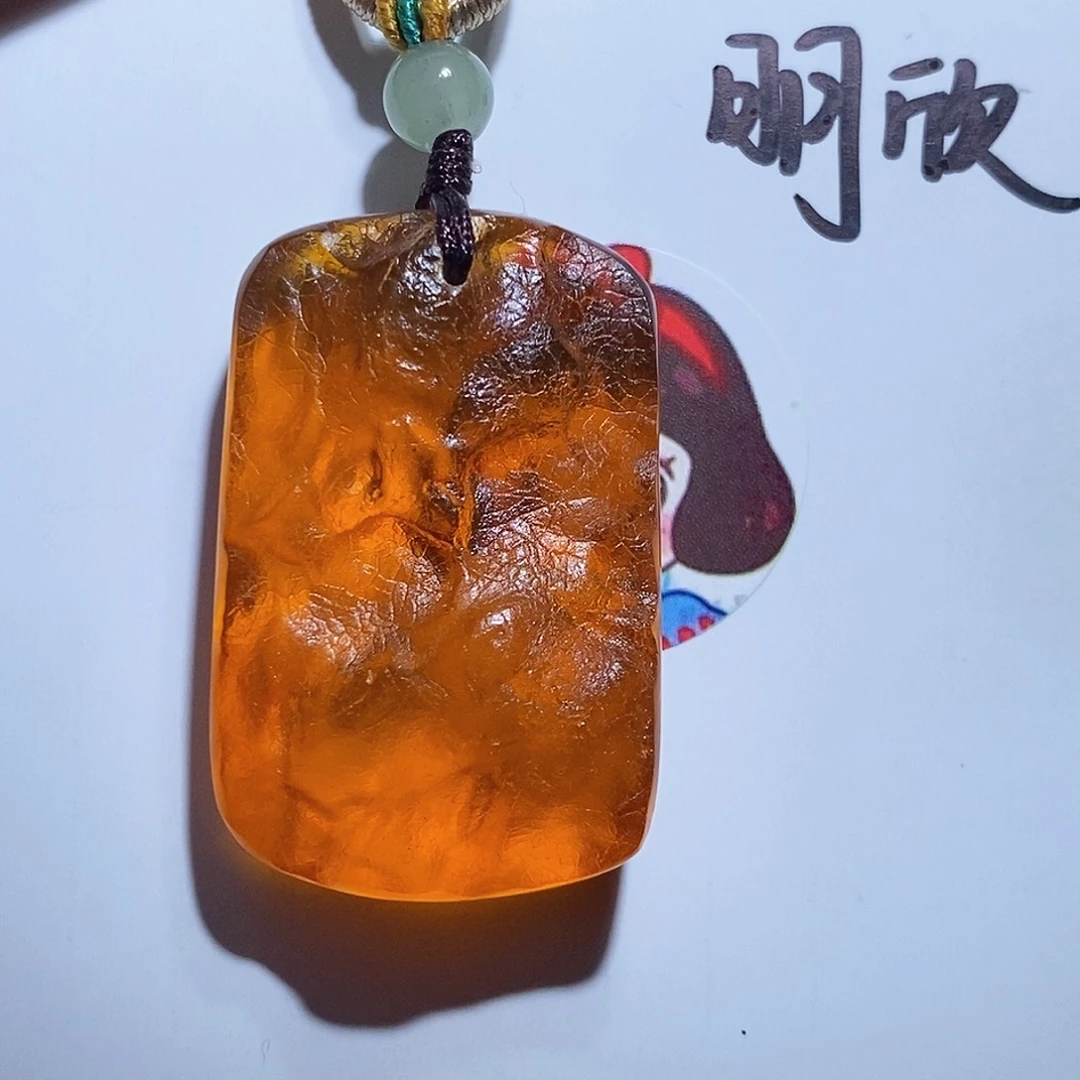 琥珀未镶嵌珠宝奇石