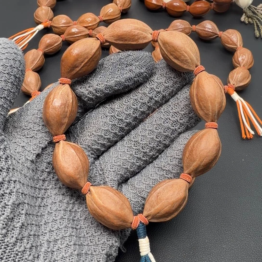 手串橄榄核20✖️30 梅林铁核 三花