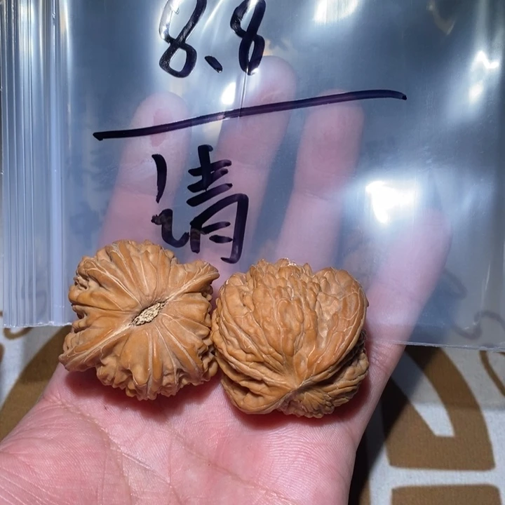 请***字吊坠文玩核桃核桃