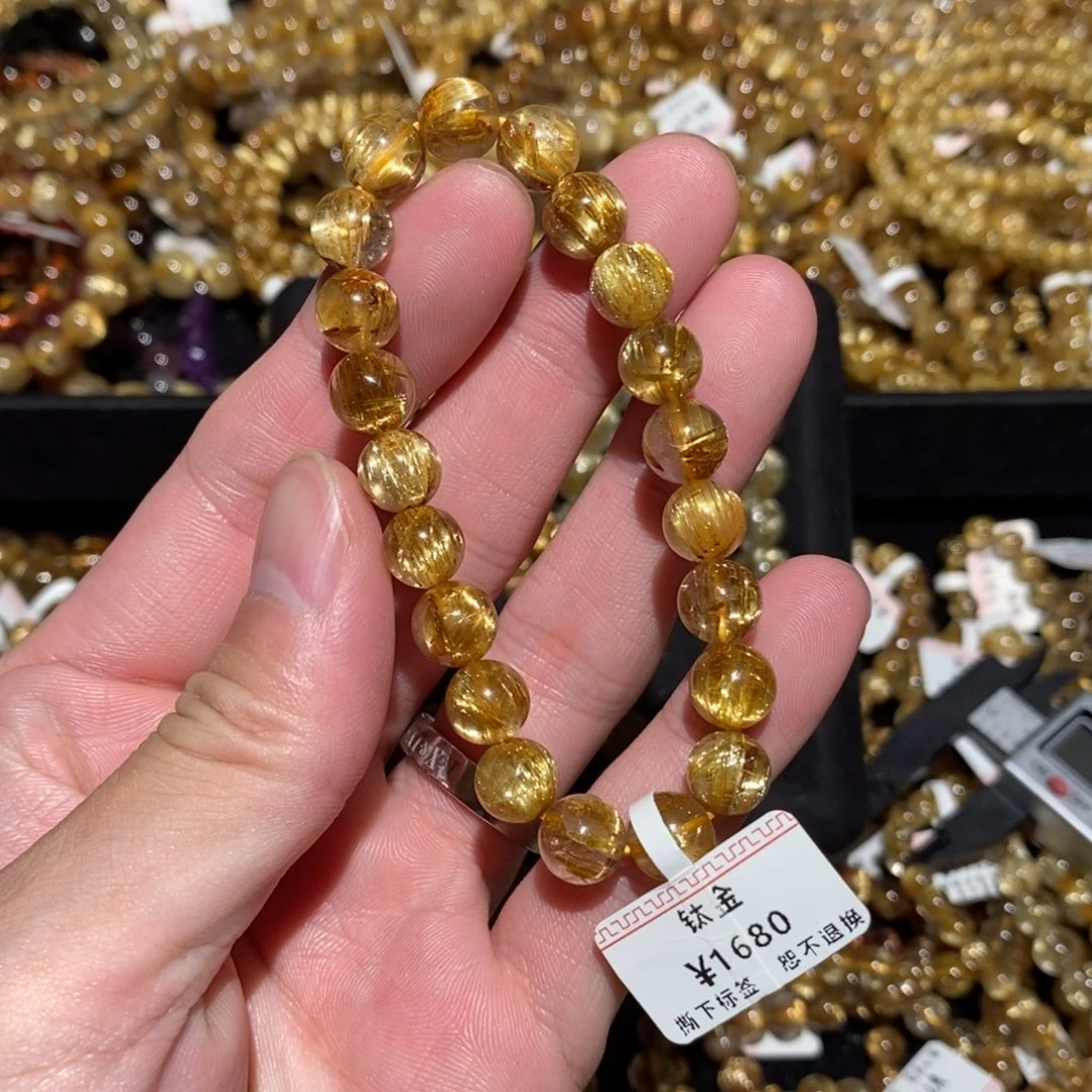 未镶嵌手链水晶手串