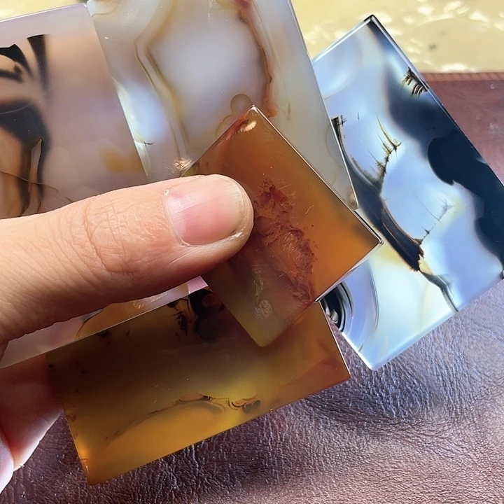 玛瑙/玉髓颈饰合金韵****放