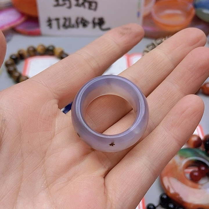 【闪购商品】玛瑙/玉髓珠宝半成品未镶嵌心***觉