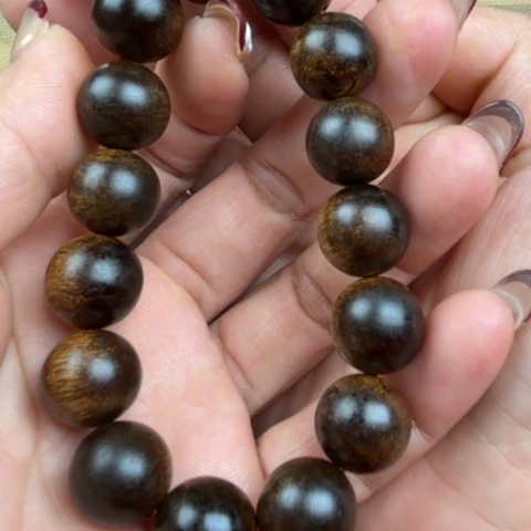 沉香手串常*富森红土瘤疤