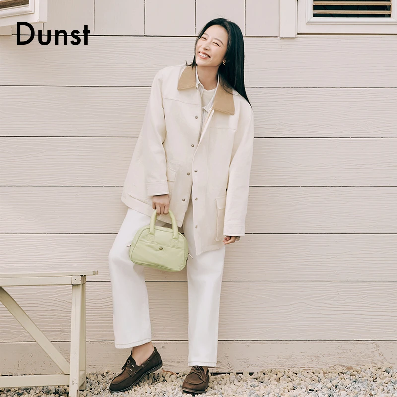 Dunst基本款直筒十分长牛仔裤UDPA5A207/217