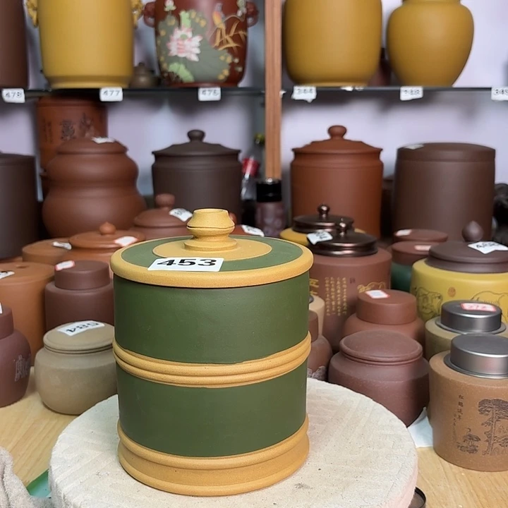 茶叶罐紫砂一斤茶叶罐453