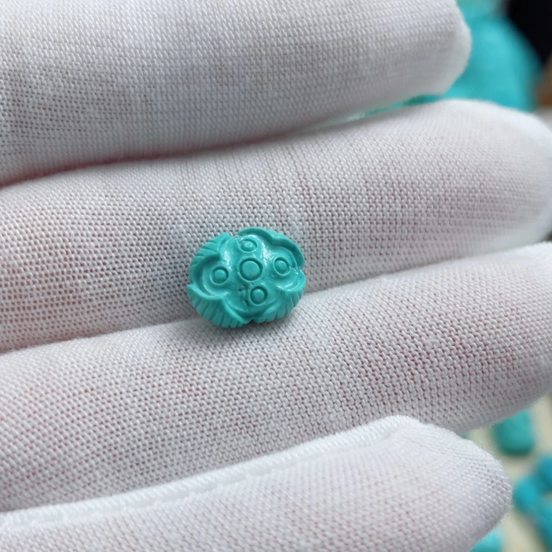 绿松石银S925镶嵌珠宝奇石