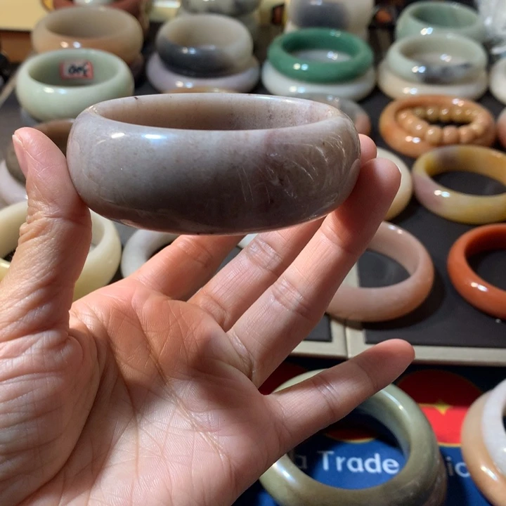 石英岩玉合金手镯