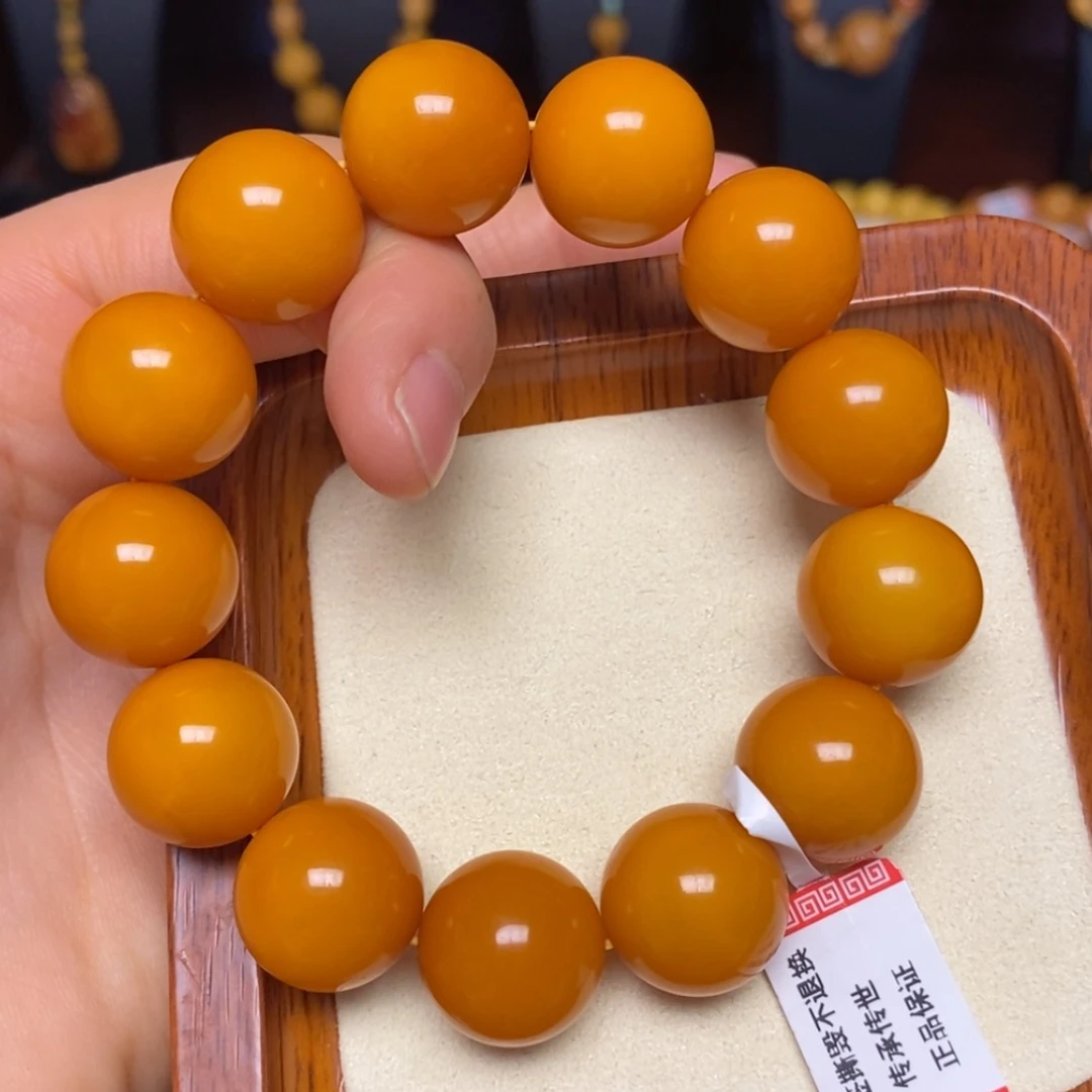 【闪购商品】蜜蜡手链未镶嵌手串