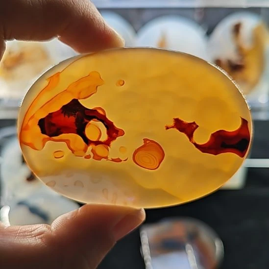 玛瑙/玉髓未镶嵌吊坠(不含链)15号