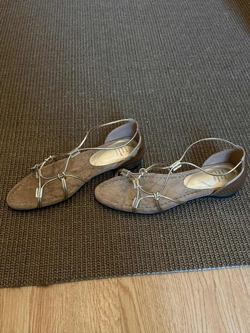 软羊皮版复古小众编织软底露趾凉鞋女度假风气质配裙子方头罗马鞋