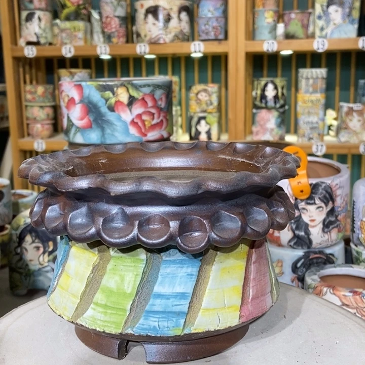 红陶景德镇艺术手绘作品展览