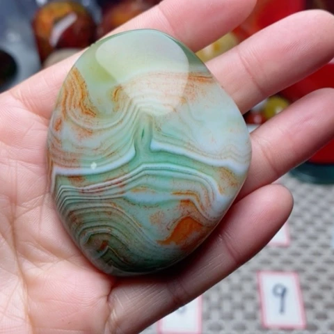 未镶嵌玛瑙/玉髓珠宝奇石宝*打孔不退不换