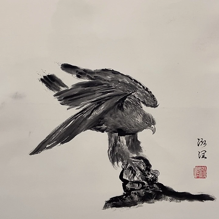 国画手寫手繪作品291