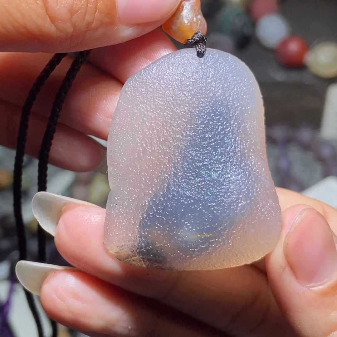 未镶嵌玛瑙/玉髓珠宝半成品