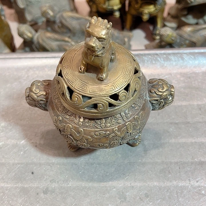 不*理黄铜摆件工艺品，