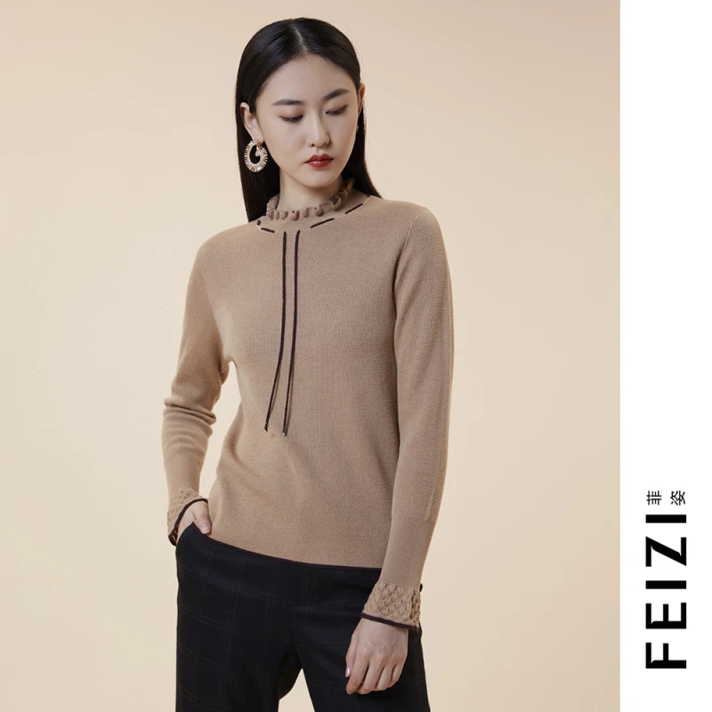 菲姿FEIZI冬季新款针织衫1W827