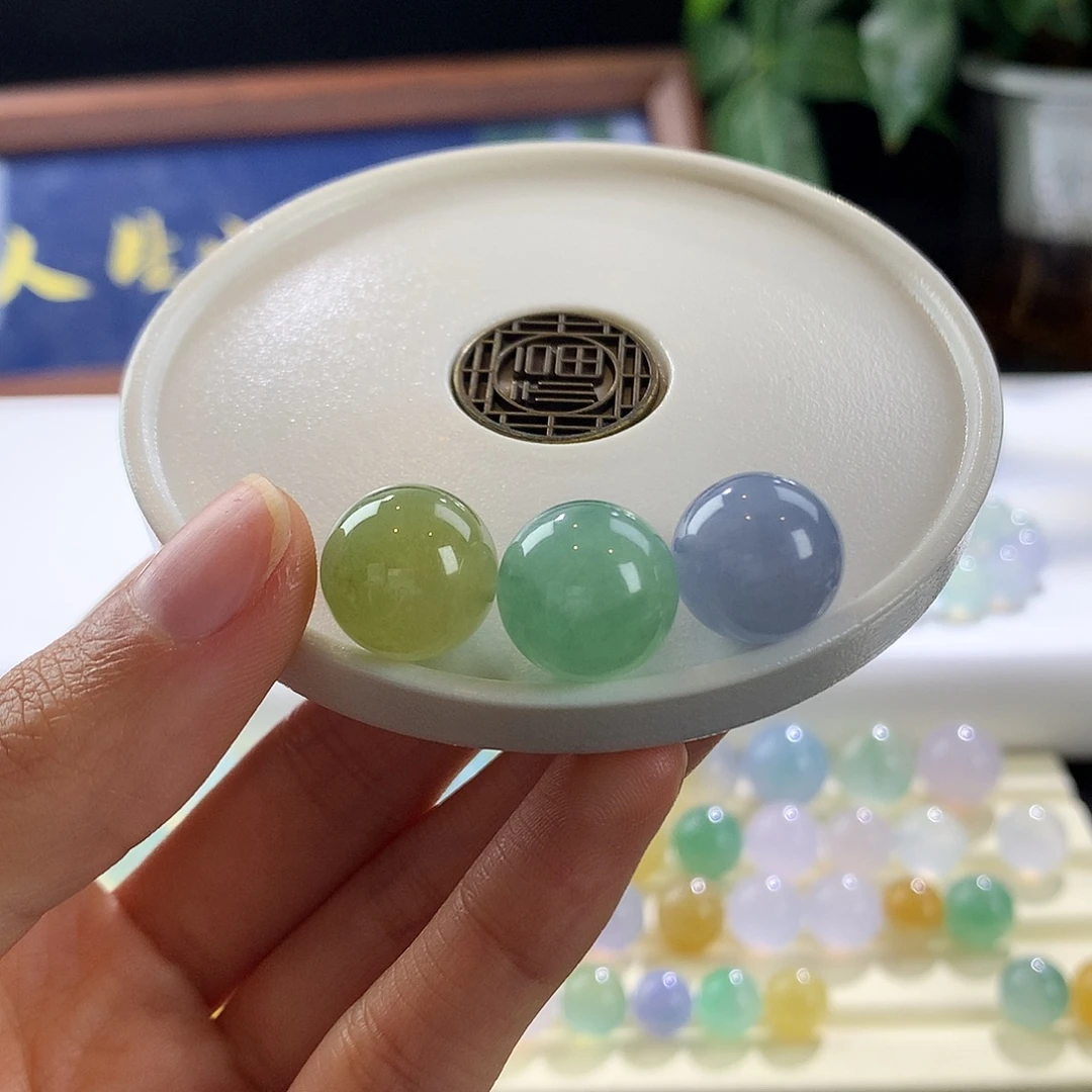 翡翠散珠翡翠珠子