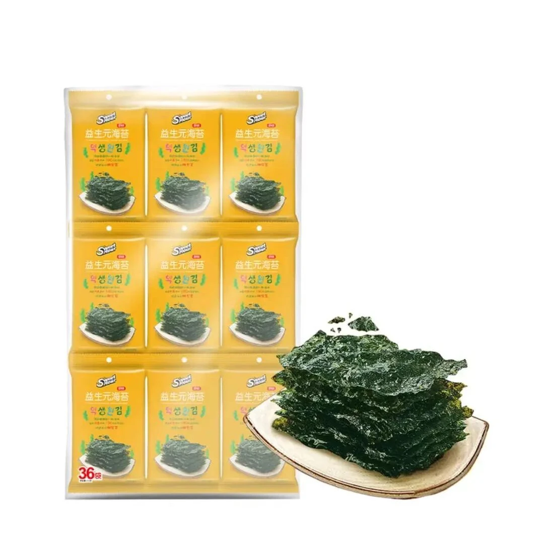 【会员商店】 喜之郎 美好时光益生元海苔142g(36袋）（京东/顺丰）解馋零食