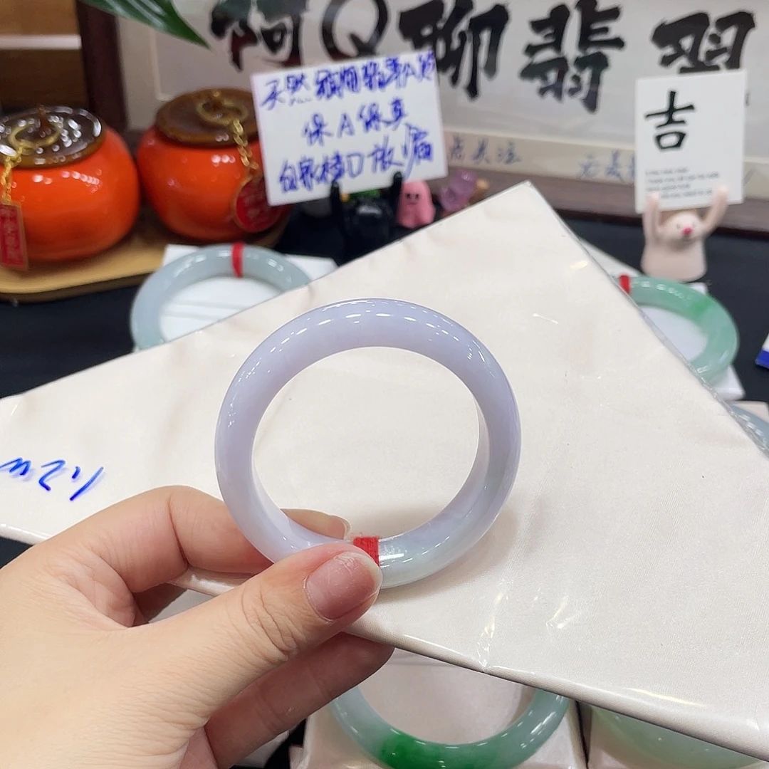 翡翠未镶嵌手镯天然缅甸翡翠手镯20