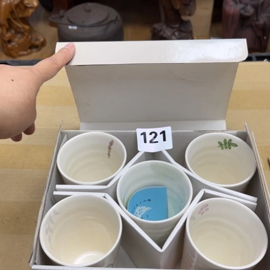 瓷片摆件工艺品瓷器摆件777
