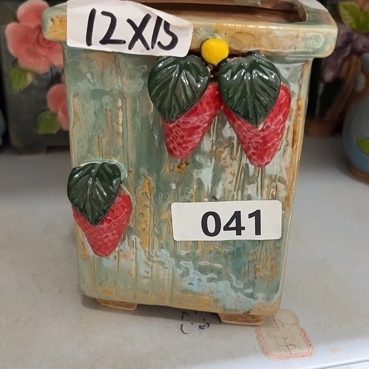 粗陶材质多肉花盆