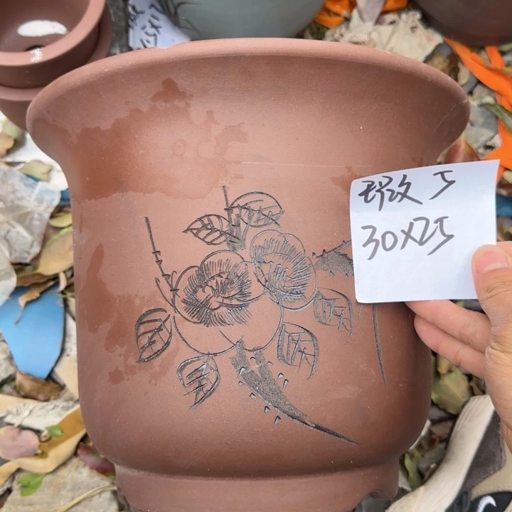 紫砂花盆特价清仓
