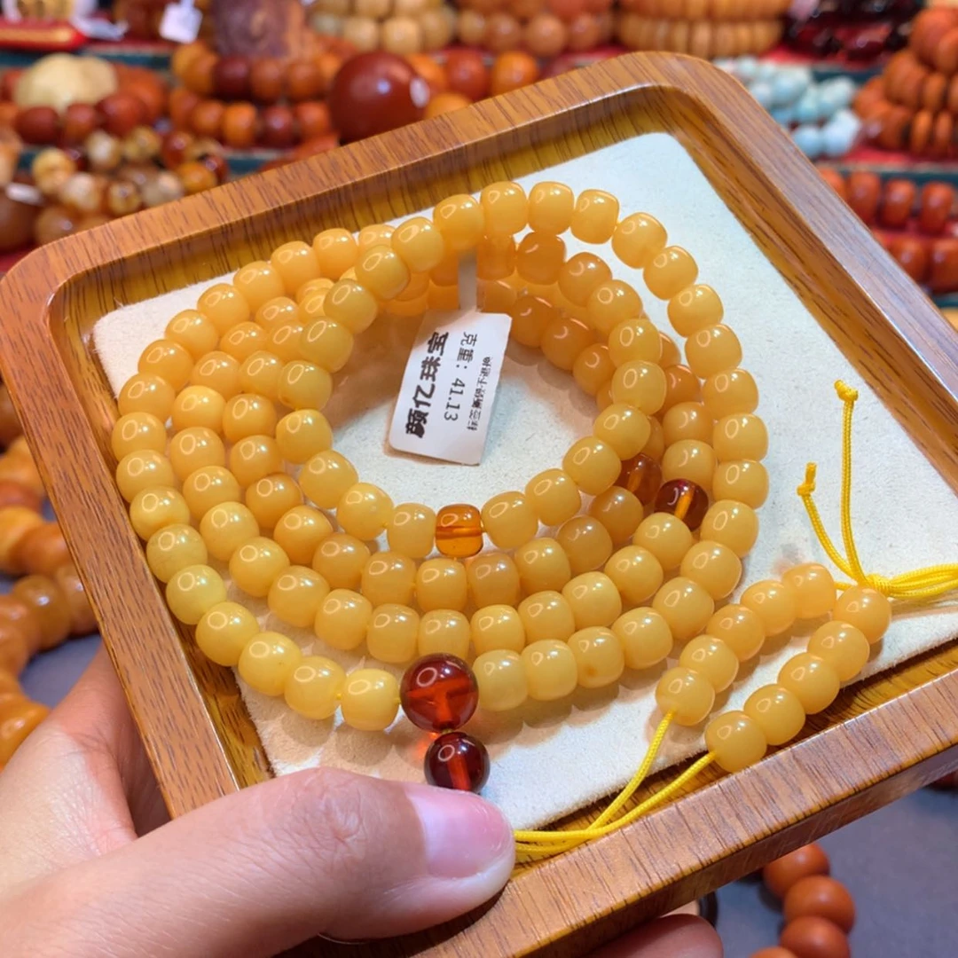 【闪购商品】蜜蜡手链未镶嵌蜜蜡手链