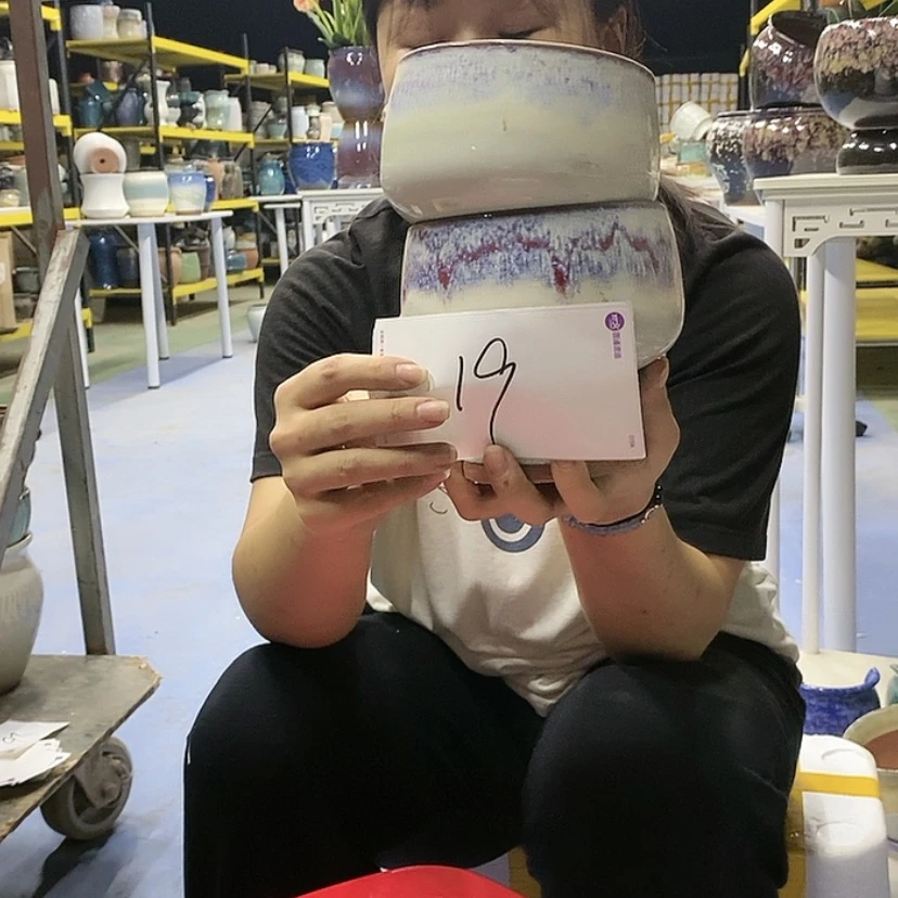 【闪购商品】紫砂花盆宜兴紫砂粗陶花盆