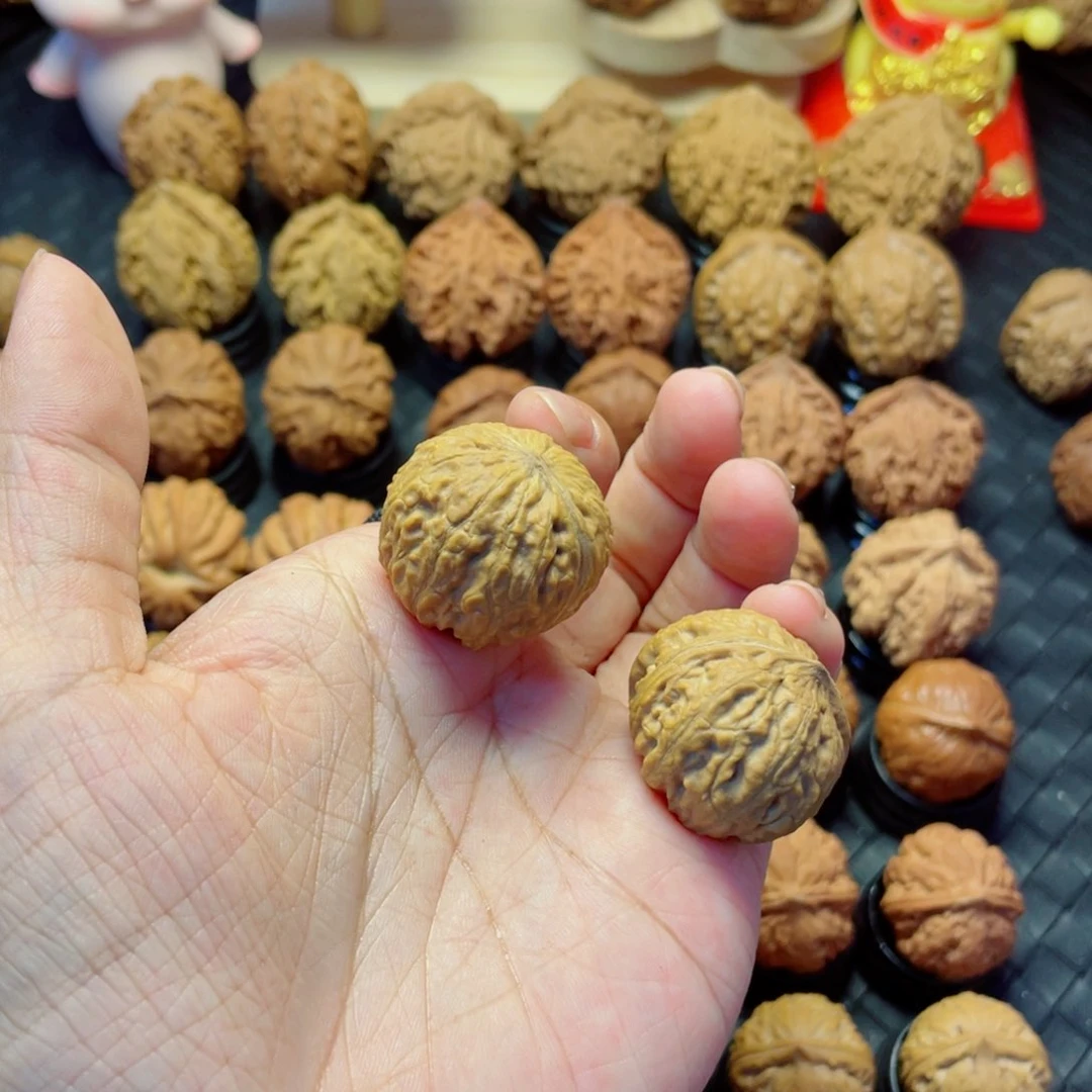 文玩核桃把件─****?米老头