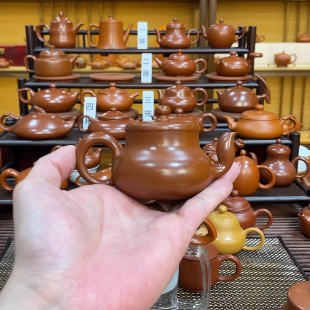 茶壶紫砂钰*潮州手拉壶