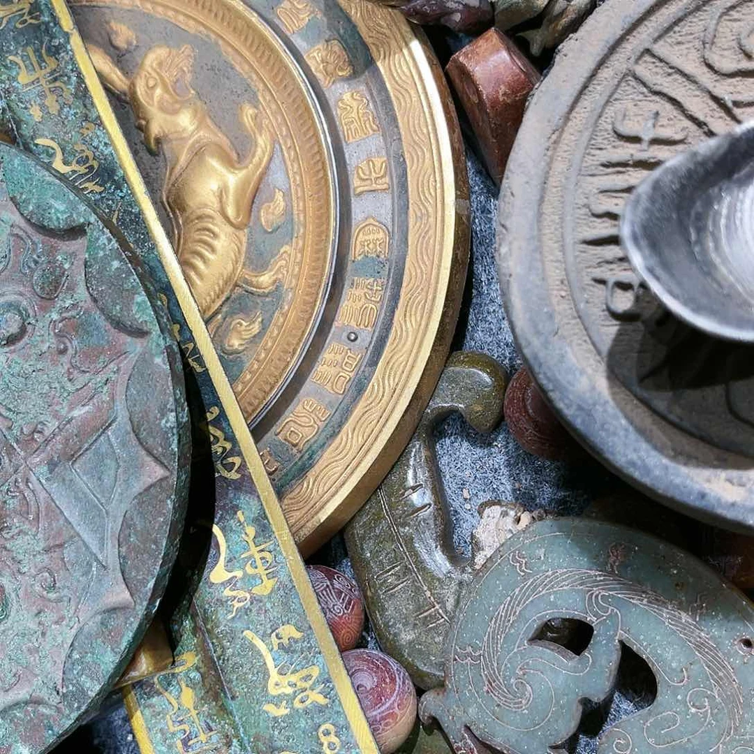 项*平瓦当摆件茶台的一