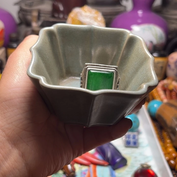 杯子东*精品汝窑主人杯