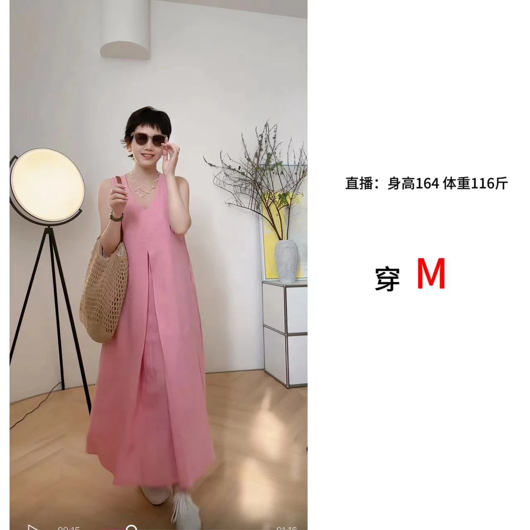 "初恋裙” 苎麻透气抗菌显瘦白裙子  强烈推荐必入款 24-071