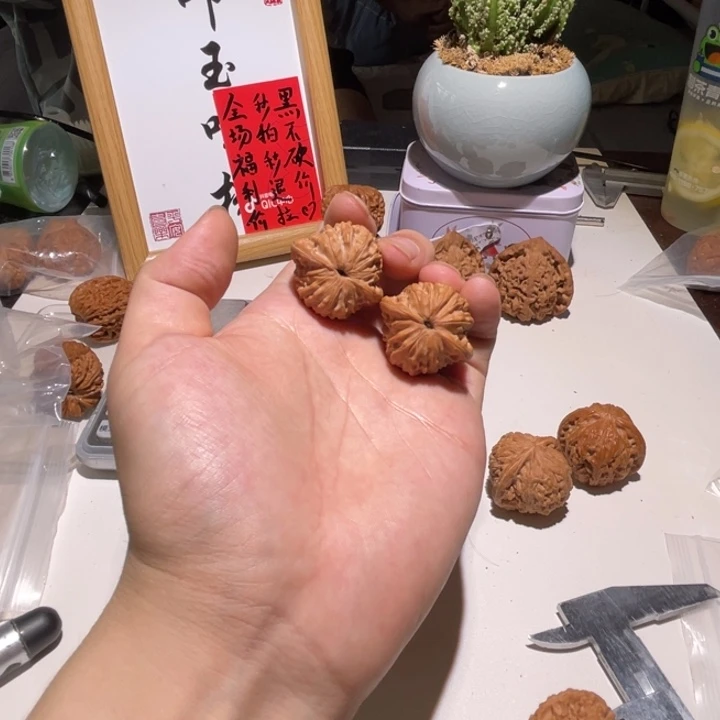 水***亚文玩核桃把件32全品手捻