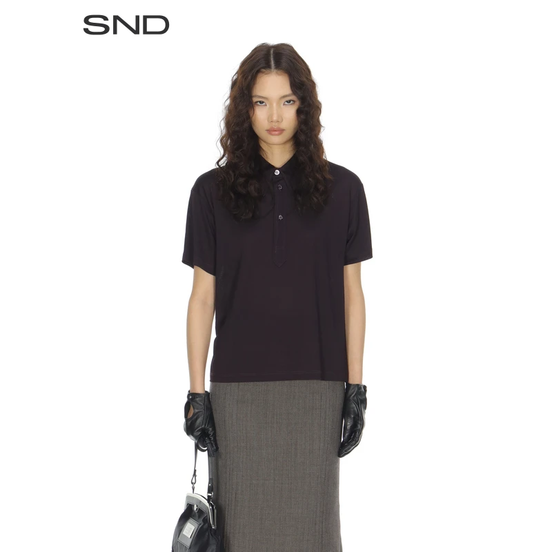 【MSND设计师品牌】SND PF25  合身Polo衫