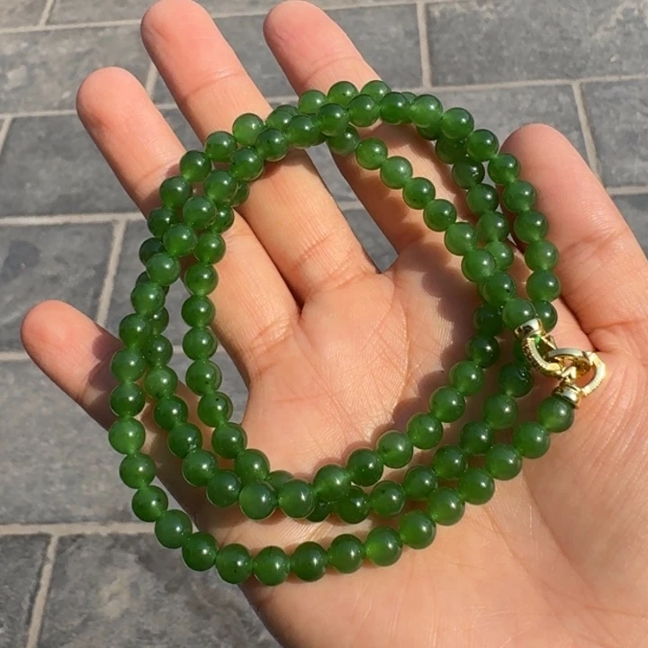 和田玉未镶嵌颈饰碧玉卡6项链门总F多样性拍一发一