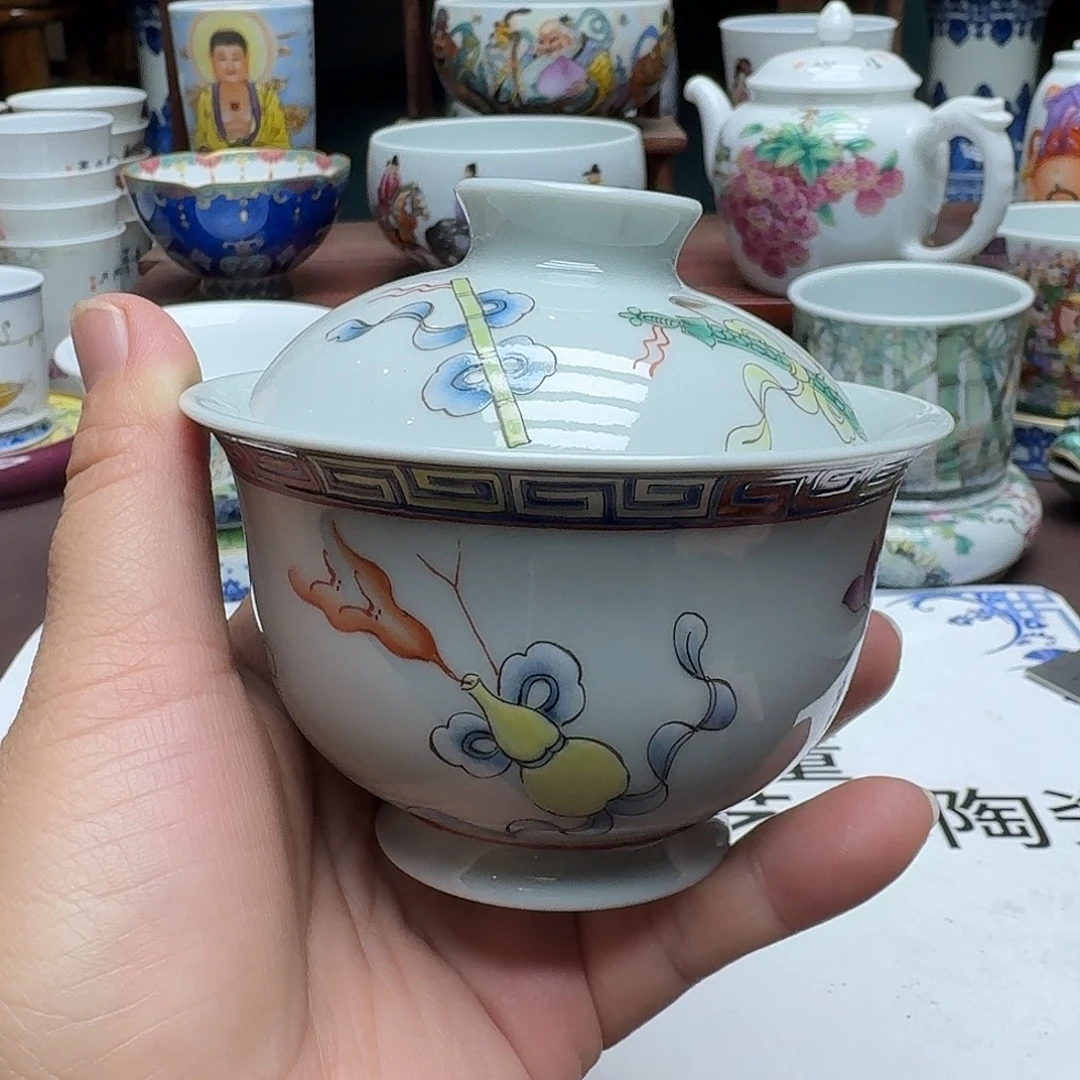 景德镇手工手绘展示