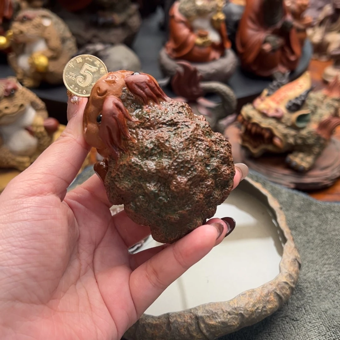 紫砂茶杯紫砂茶宠