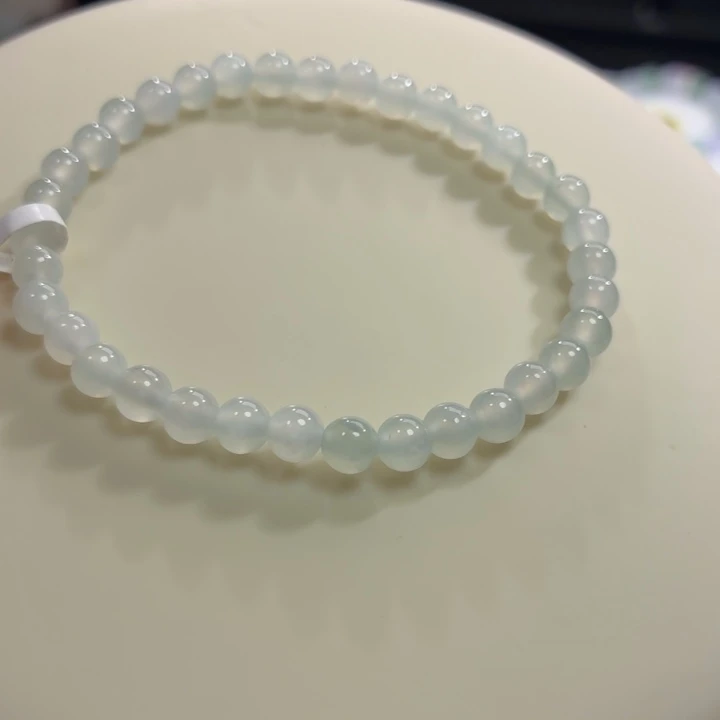 翡翠未镶嵌手链冰胶晴底卡5.2