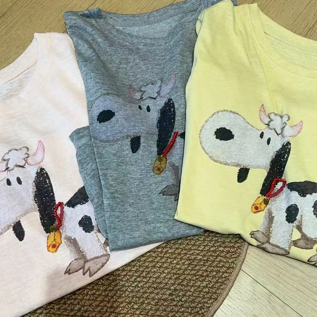 南瓜家牛奶狗体恤