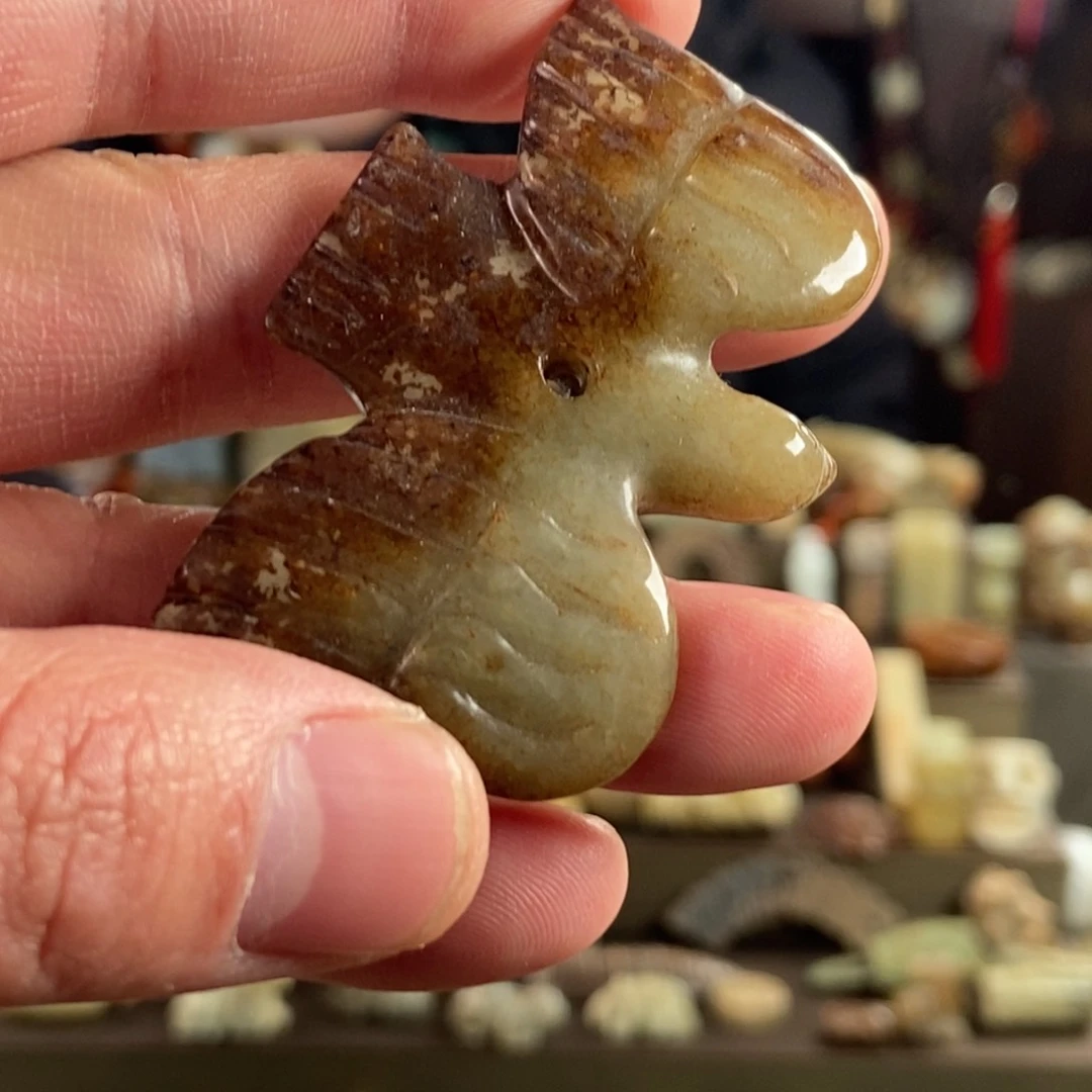 和田玉挂件未镶嵌爍