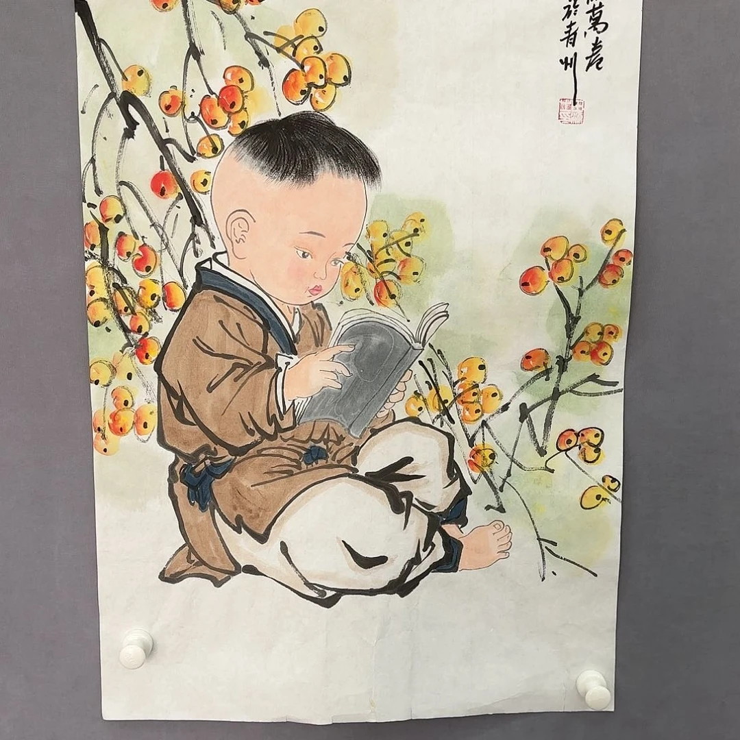 国画亲笔手绘原创
