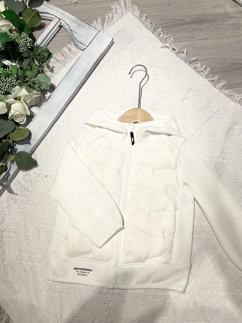 DDL9004拼接羽绒服【110-160】（非质量不退换）