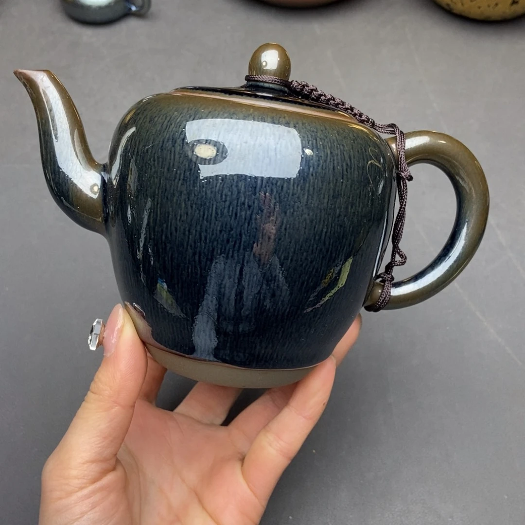 茶盏小敏建盏原矿铁胎