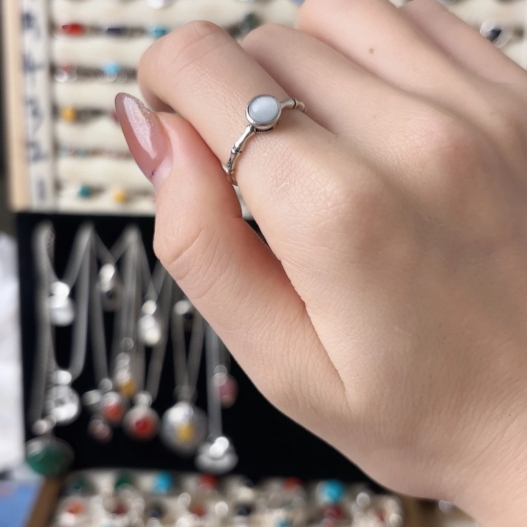 925银925银白戒指