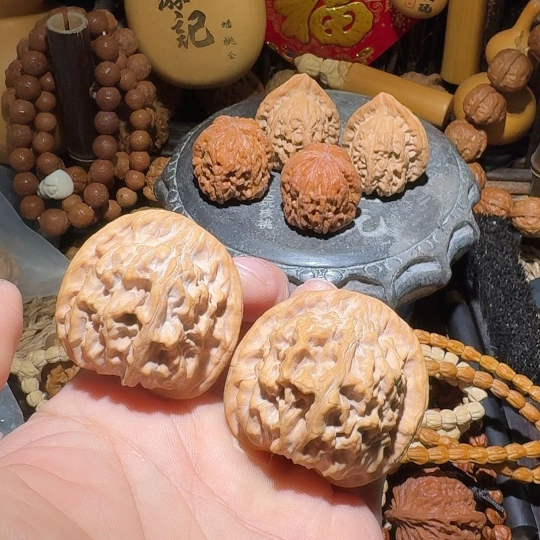 核桃41尺天地二爷帽 微修尖