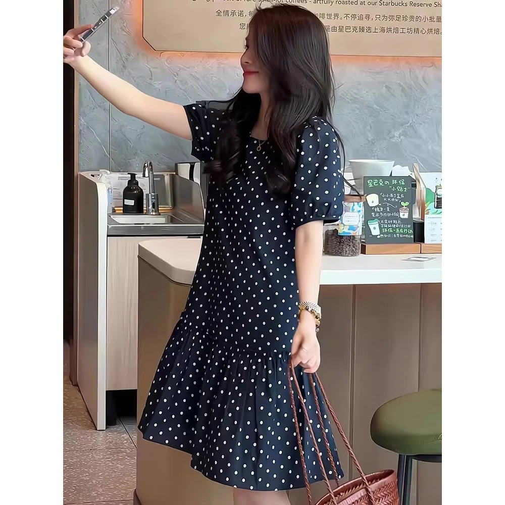 欧货重磅2025年夏季新款女装休闲显瘦连衣裙高级感穿搭漂亮上衣潮